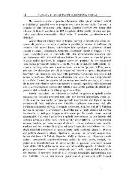 Rassegna di assicurazioni e previdenza sociale bollettino mensile della Cassa nazionale d'assicurazione per gli infortuni degli operai sul lavoro