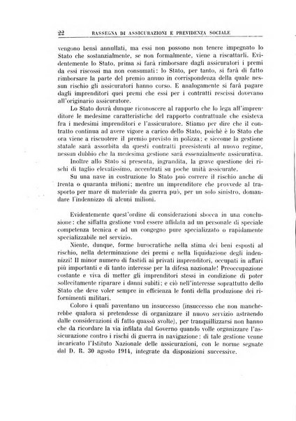 Rassegna di assicurazioni e previdenza sociale bollettino mensile della Cassa nazionale d'assicurazione per gli infortuni degli operai sul lavoro