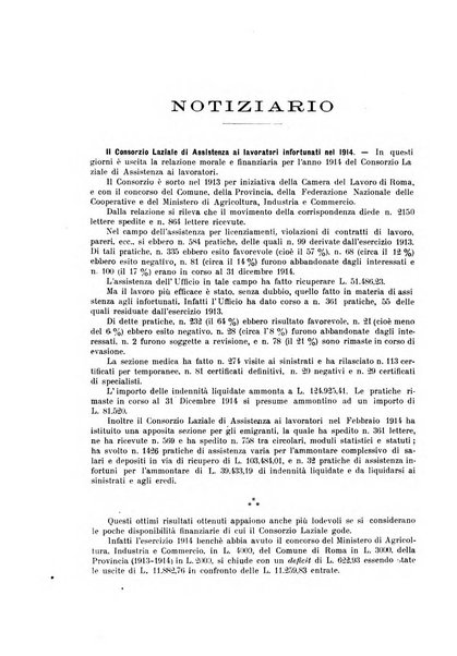 Rassegna di assicurazioni e previdenza sociale bollettino mensile della Cassa nazionale d'assicurazione per gli infortuni degli operai sul lavoro