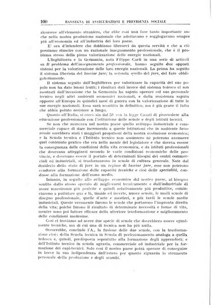 Rassegna di assicurazioni e previdenza sociale bollettino mensile della Cassa nazionale d'assicurazione per gli infortuni degli operai sul lavoro