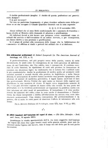 Rassegna di assicurazioni e previdenza sociale bollettino mensile della Cassa nazionale d'assicurazione per gli infortuni degli operai sul lavoro