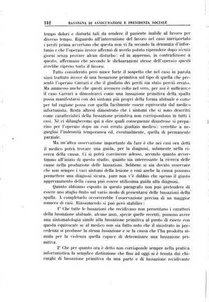 Rassegna di assicurazioni e previdenza sociale bollettino mensile della Cassa nazionale d'assicurazione per gli infortuni degli operai sul lavoro