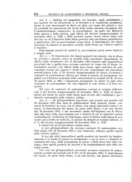 Rassegna di assicurazioni e previdenza sociale bollettino mensile della Cassa nazionale d'assicurazione per gli infortuni degli operai sul lavoro