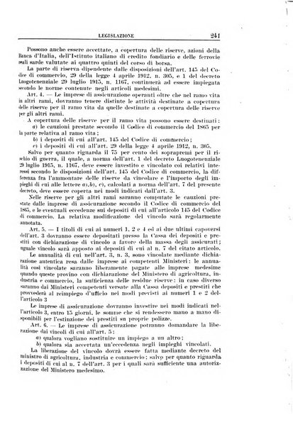 Rassegna di assicurazioni e previdenza sociale bollettino mensile della Cassa nazionale d'assicurazione per gli infortuni degli operai sul lavoro