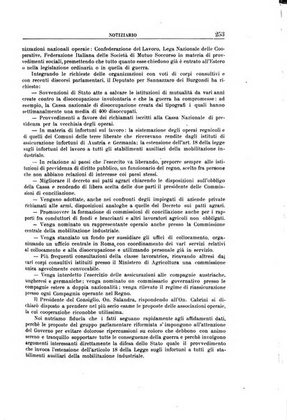 Rassegna di assicurazioni e previdenza sociale bollettino mensile della Cassa nazionale d'assicurazione per gli infortuni degli operai sul lavoro