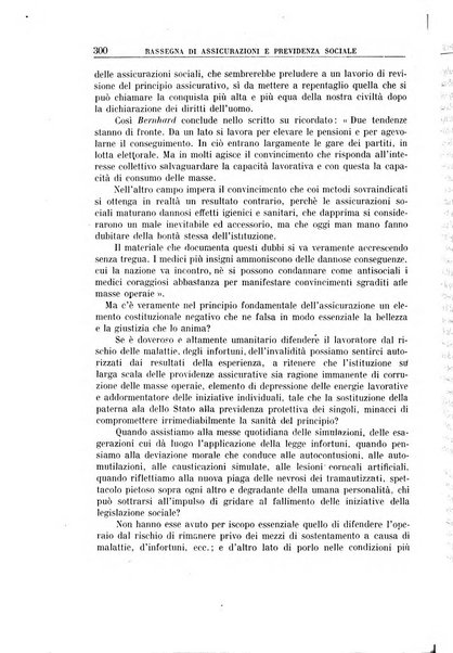 Rassegna di assicurazioni e previdenza sociale bollettino mensile della Cassa nazionale d'assicurazione per gli infortuni degli operai sul lavoro