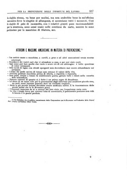 Rassegna di assicurazioni e previdenza sociale bollettino mensile della Cassa nazionale d'assicurazione per gli infortuni degli operai sul lavoro