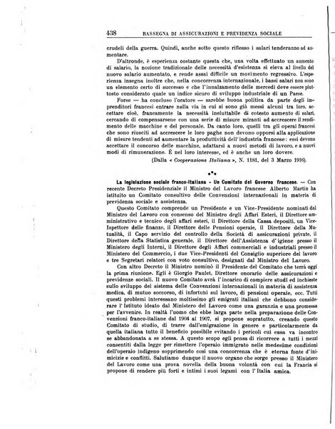 Rassegna di assicurazioni e previdenza sociale bollettino mensile della Cassa nazionale d'assicurazione per gli infortuni degli operai sul lavoro