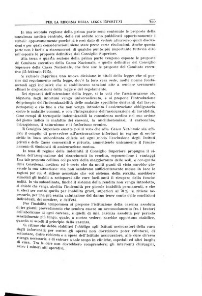 Rassegna di assicurazioni e previdenza sociale bollettino mensile della Cassa nazionale d'assicurazione per gli infortuni degli operai sul lavoro