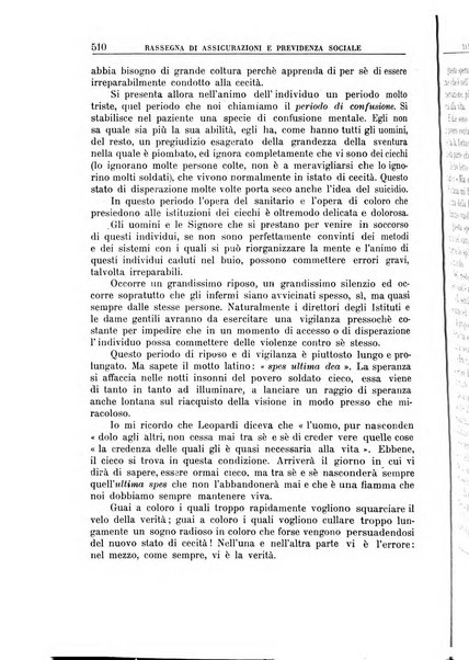 Rassegna di assicurazioni e previdenza sociale bollettino mensile della Cassa nazionale d'assicurazione per gli infortuni degli operai sul lavoro