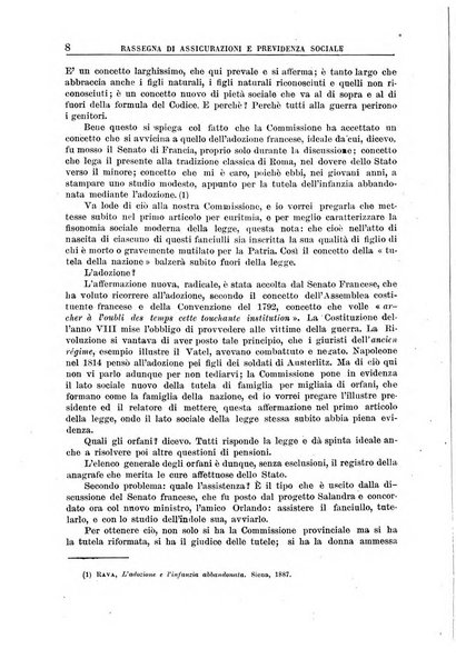 Rassegna di assicurazioni e previdenza sociale bollettino mensile della Cassa nazionale d'assicurazione per gli infortuni degli operai sul lavoro