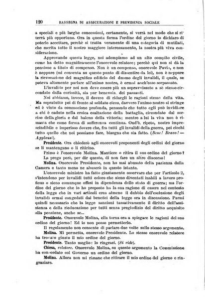 Rassegna di assicurazioni e previdenza sociale bollettino mensile della Cassa nazionale d'assicurazione per gli infortuni degli operai sul lavoro