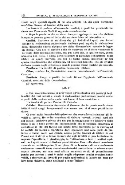 Rassegna di assicurazioni e previdenza sociale bollettino mensile della Cassa nazionale d'assicurazione per gli infortuni degli operai sul lavoro