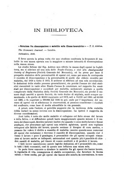 Rassegna di assicurazioni e previdenza sociale bollettino mensile della Cassa nazionale d'assicurazione per gli infortuni degli operai sul lavoro