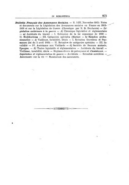 Rassegna di assicurazioni e previdenza sociale bollettino mensile della Cassa nazionale d'assicurazione per gli infortuni degli operai sul lavoro