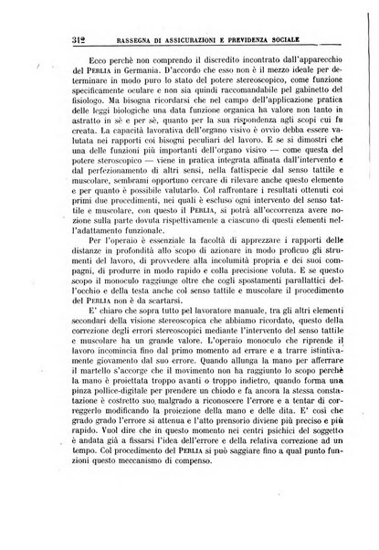 Rassegna di assicurazioni e previdenza sociale bollettino mensile della Cassa nazionale d'assicurazione per gli infortuni degli operai sul lavoro