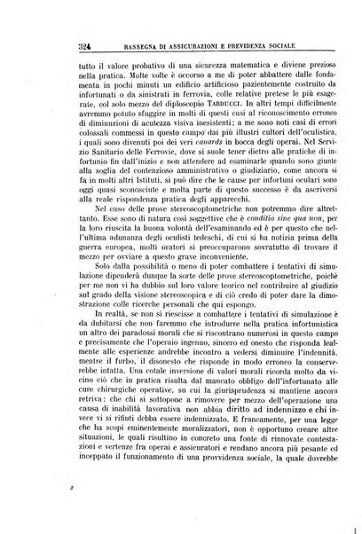 Rassegna di assicurazioni e previdenza sociale bollettino mensile della Cassa nazionale d'assicurazione per gli infortuni degli operai sul lavoro