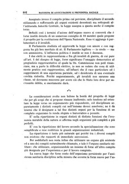 Rassegna di assicurazioni e previdenza sociale bollettino mensile della Cassa nazionale d'assicurazione per gli infortuni degli operai sul lavoro