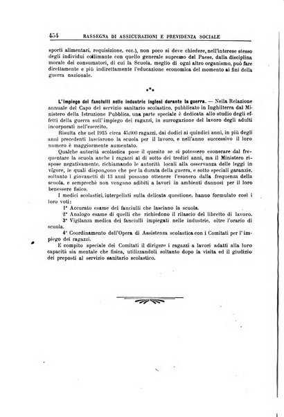 Rassegna di assicurazioni e previdenza sociale bollettino mensile della Cassa nazionale d'assicurazione per gli infortuni degli operai sul lavoro