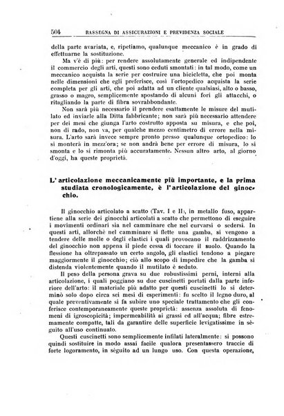 Rassegna di assicurazioni e previdenza sociale bollettino mensile della Cassa nazionale d'assicurazione per gli infortuni degli operai sul lavoro