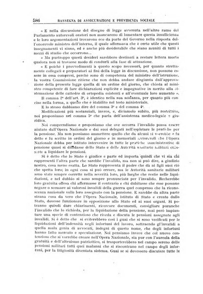 Rassegna di assicurazioni e previdenza sociale bollettino mensile della Cassa nazionale d'assicurazione per gli infortuni degli operai sul lavoro