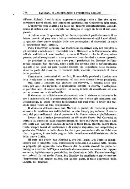 Rassegna di assicurazioni e previdenza sociale bollettino mensile della Cassa nazionale d'assicurazione per gli infortuni degli operai sul lavoro