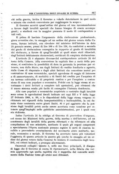 Rassegna di assicurazioni e previdenza sociale bollettino mensile della Cassa nazionale d'assicurazione per gli infortuni degli operai sul lavoro