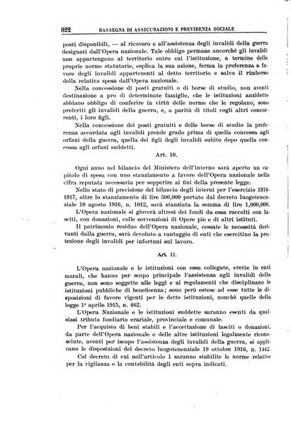 Rassegna di assicurazioni e previdenza sociale bollettino mensile della Cassa nazionale d'assicurazione per gli infortuni degli operai sul lavoro