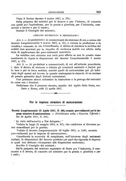 Rassegna di assicurazioni e previdenza sociale bollettino mensile della Cassa nazionale d'assicurazione per gli infortuni degli operai sul lavoro