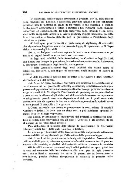 Rassegna di assicurazioni e previdenza sociale bollettino mensile della Cassa nazionale d'assicurazione per gli infortuni degli operai sul lavoro