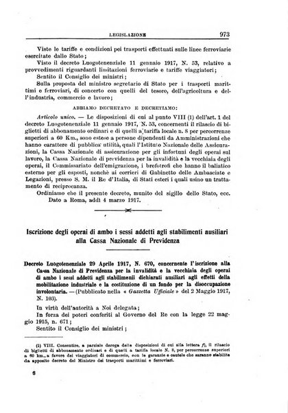 Rassegna di assicurazioni e previdenza sociale bollettino mensile della Cassa nazionale d'assicurazione per gli infortuni degli operai sul lavoro