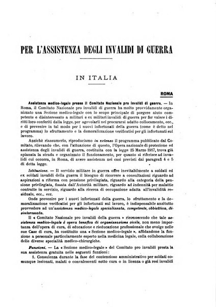 Rassegna di assicurazioni e previdenza sociale bollettino mensile della Cassa nazionale d'assicurazione per gli infortuni degli operai sul lavoro