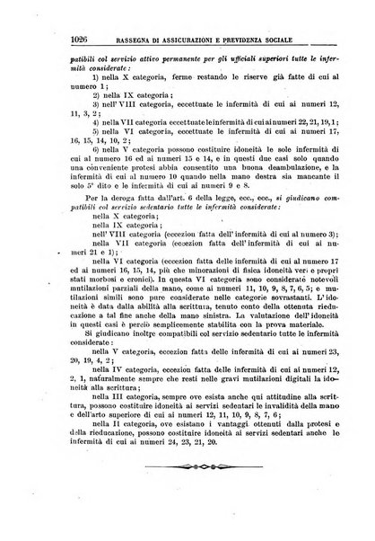 Rassegna di assicurazioni e previdenza sociale bollettino mensile della Cassa nazionale d'assicurazione per gli infortuni degli operai sul lavoro