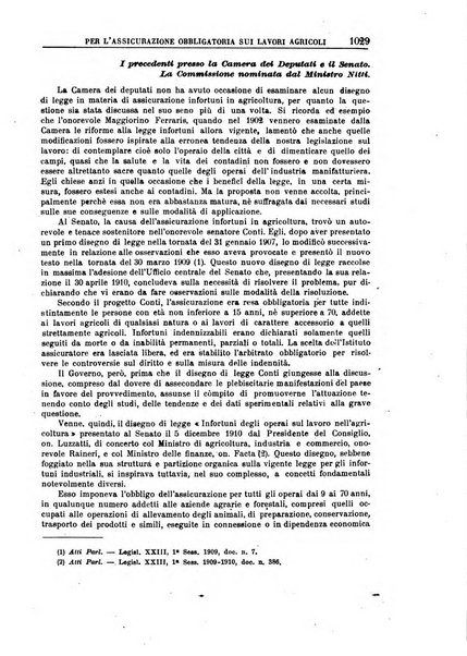 Rassegna di assicurazioni e previdenza sociale bollettino mensile della Cassa nazionale d'assicurazione per gli infortuni degli operai sul lavoro