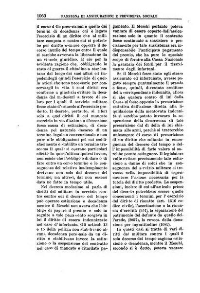 Rassegna di assicurazioni e previdenza sociale bollettino mensile della Cassa nazionale d'assicurazione per gli infortuni degli operai sul lavoro