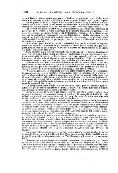 Rassegna di assicurazioni e previdenza sociale bollettino mensile della Cassa nazionale d'assicurazione per gli infortuni degli operai sul lavoro