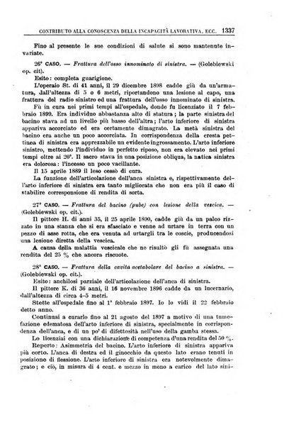 Rassegna di assicurazioni e previdenza sociale bollettino mensile della Cassa nazionale d'assicurazione per gli infortuni degli operai sul lavoro