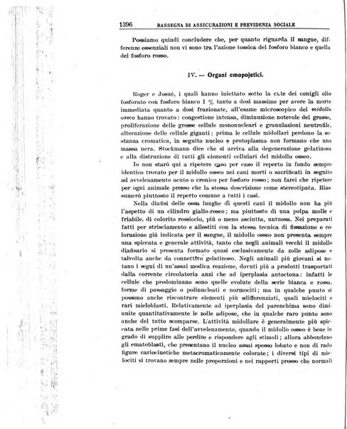 Rassegna di assicurazioni e previdenza sociale bollettino mensile della Cassa nazionale d'assicurazione per gli infortuni degli operai sul lavoro