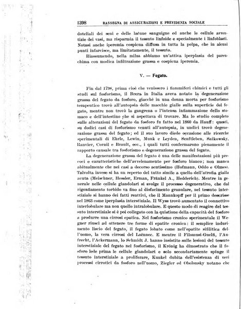 Rassegna di assicurazioni e previdenza sociale bollettino mensile della Cassa nazionale d'assicurazione per gli infortuni degli operai sul lavoro