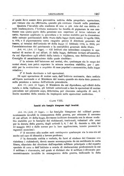 Rassegna di assicurazioni e previdenza sociale bollettino mensile della Cassa nazionale d'assicurazione per gli infortuni degli operai sul lavoro