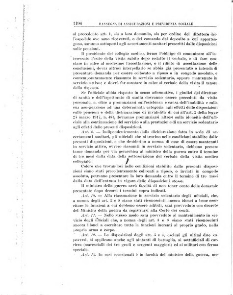 Rassegna di assicurazioni e previdenza sociale bollettino mensile della Cassa nazionale d'assicurazione per gli infortuni degli operai sul lavoro