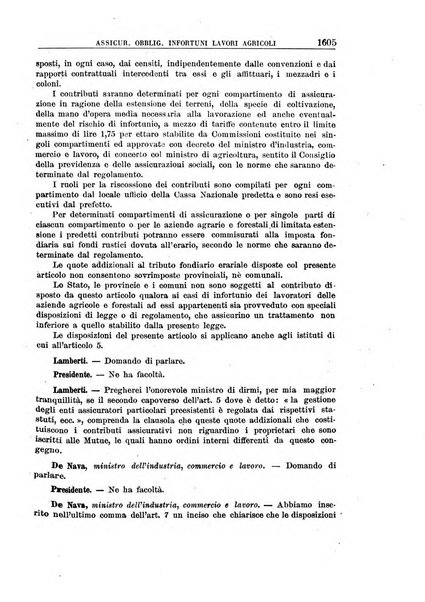 Rassegna di assicurazioni e previdenza sociale bollettino mensile della Cassa nazionale d'assicurazione per gli infortuni degli operai sul lavoro