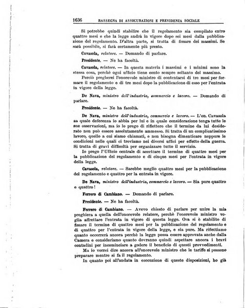 Rassegna di assicurazioni e previdenza sociale bollettino mensile della Cassa nazionale d'assicurazione per gli infortuni degli operai sul lavoro