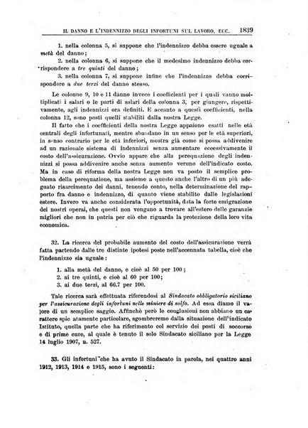 Rassegna di assicurazioni e previdenza sociale bollettino mensile della Cassa nazionale d'assicurazione per gli infortuni degli operai sul lavoro