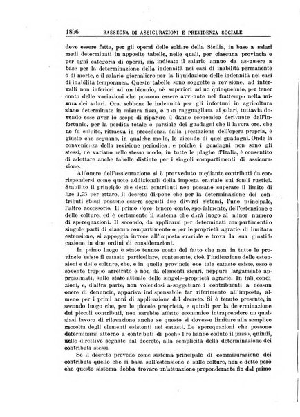 Rassegna di assicurazioni e previdenza sociale bollettino mensile della Cassa nazionale d'assicurazione per gli infortuni degli operai sul lavoro