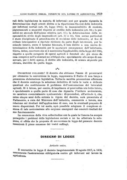 Rassegna di assicurazioni e previdenza sociale bollettino mensile della Cassa nazionale d'assicurazione per gli infortuni degli operai sul lavoro