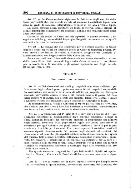 Rassegna di assicurazioni e previdenza sociale bollettino mensile della Cassa nazionale d'assicurazione per gli infortuni degli operai sul lavoro