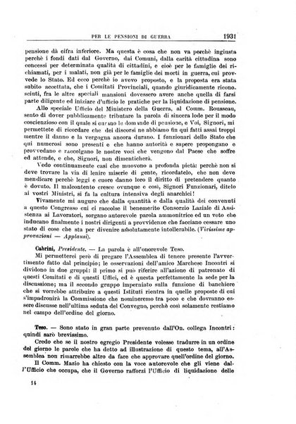 Rassegna di assicurazioni e previdenza sociale bollettino mensile della Cassa nazionale d'assicurazione per gli infortuni degli operai sul lavoro