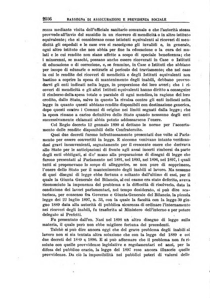 Rassegna di assicurazioni e previdenza sociale bollettino mensile della Cassa nazionale d'assicurazione per gli infortuni degli operai sul lavoro