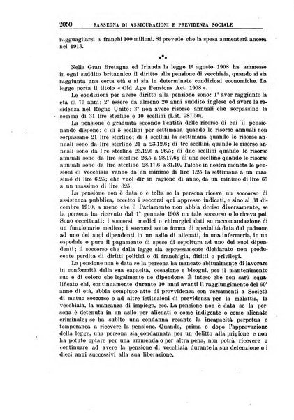 Rassegna di assicurazioni e previdenza sociale bollettino mensile della Cassa nazionale d'assicurazione per gli infortuni degli operai sul lavoro